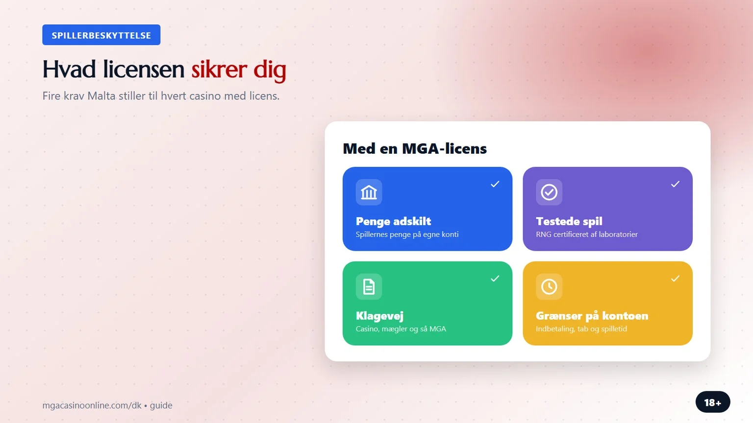 mga casino: hvad licensen fra Malta sikrer dig som spiller